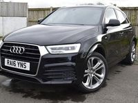 Second-hand Audi Q3 S-line plus 184 CP (135 kW) 2016 Negru SUV