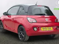 Used Vauxhall Adam 69 HP (50 kW) 2018 Red Hatchback