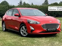 Used Ford Focus Zetec 120 HP (88 kW) 2021 Red Hatchback