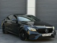 Used Mercedes E220 AMG line 2017 Black Sedan