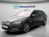 Used Skoda Superb SportlinePlus 218 HP (160 kW) 2023 Black Estate