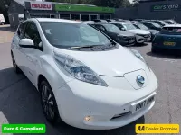 Used Nissan Leaf Tekna 80 kW (109 HP) 2017 White Hatchback