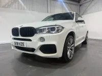 Begagnad BMW X5 M Sport 313 HK (230 kW) 2018 Vit SUV