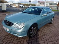 Used Mercedes CLK240 Avantgarde 2003 Blue Coupe