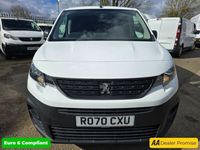 used Peugeot Partner 1.5 BLUEHDI PROFESSIONAL L1 101 BHP IN WHITE WITH 66224 MILES AND A FULL SE