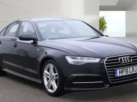 Used Audi A6 S-Line 190 HP (139 kW) 2015 Black Sedan