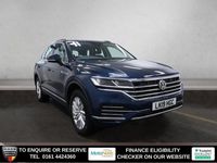 Used VW Touareg SEL 286 HP (210 kW) 2019 Blue SUV