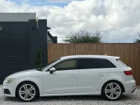 Used Audi A3 Sportback S-Line 150 HP (110 kW) 2017 White Hatchback