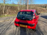 Used Citroën C1 68 HP (50 kW) 2009 Red Hatchback