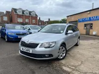 Usado Skoda Superb 140 HP (102 kW) 2013 Prateado Carrinha
