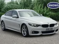 Begagnad BMW 420 M Sport 190 HK (139 kW) 2018 Vit Sportkupé