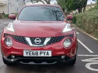 Used Nissan Juke Tekna 110 HP (80 kW) 2018 Red SUV