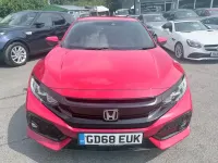 Used Honda Civic SR 126 HP (92 kW) 2019 Red Hatchback