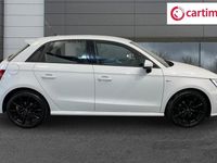 Used Audi A1 Sportback S-Line 125 HP (91 kW) 2018 White Hatchback
