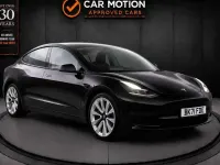 Used Tesla Model 3 Long Range AWD 77 kW (106 HP) 2021 Black Sedan