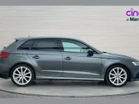 Used Audi A3 Black Edition 150 HP (110 kW) 2018 Grey Sedan