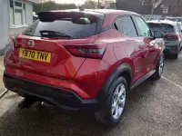 Used Nissan Juke N-Connecta 114 HP (83 kW) 2020 Red SUV