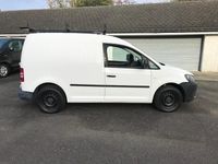 Used VW Caddy 75 HP (55 kW) 2012 White MPV