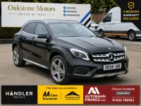 Used Mercedes GLA200 AMG Line Premium 153 HP (112 kW) 2018 Black SUV