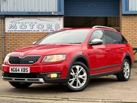 Used Skoda Octavia Scout 4x4 184 HP (135 kW) 2014 Red Estate