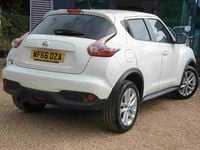 Gebraucht Nissan Juke N-Connecta 2016 Weiß SUV