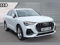 Begagnad Audi Q3 S-Line 150 HK (110 kW) 2025 Vit SUV