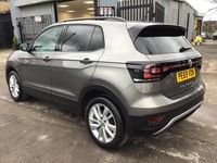 Used VW T-Cross SE 95 HP (69 kW) 2019 Grey SUV