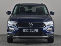 Used VW T-Roc SE 115 HP (84 kW) 2019 Blue SUV