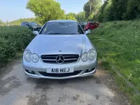 Used Mercedes CLK220 Avantgarde 2008 Silver Coupe