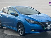 Used Nissan Leaf Tekna 160 kW (218 HP) 2021 Blue Hatchback