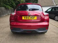 Begagnad Nissan Juke Acenta Premium 110 HK (80 kW) 2015 Röd SUV