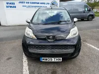 Used Peugeot 107 68 HP (50 kW) 2009 Black Hatchback