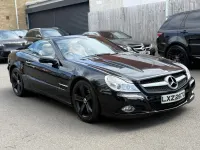 Used Mercedes SL350 2008 Black Cabriolet