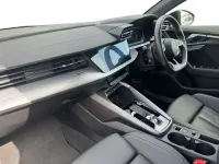 Used Audi A3 Black Edition 150 HP (110 kW) 2024 Blue Sedan
