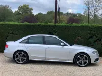 Used Audi A4 Black Edition 136 HP (100 kW) 2011 Silver Sedan