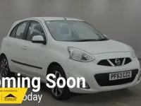 Used Nissan Micra S 97 HP (71 kW) 2014 White Hatchback