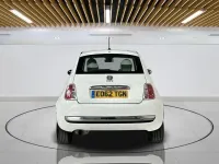 Usado Fiat 500 Lounge 69 HP (50 kW) 2012 Branco Citadino