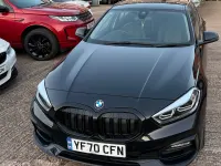 Used BMW 120 Sport Line 2020 Black Hatchback
