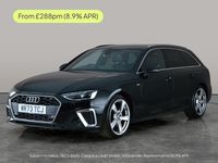 Used Audi A4 S-Line 150 HP (110 kW) 2023 Black Estate