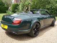 used Bentley Continental Supersports convertible ISR Continental l 6.0 FlexFuel GTC Supersports Auto 4WD Euro 5 2dr UNIQUE 1 0F 1S/SPORT Convertible