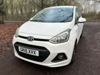 Used Hyundai i10 SE 87 HP (63 kW) 2015 White Hatchback