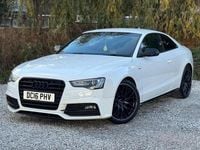 Used Audi A5 Black Edition 190 HP (139 kW) 2016 White Coupe