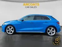 Used Audi A3 Sportback S-Line 110 HP (80 kW) 2020 Blue Hatchback