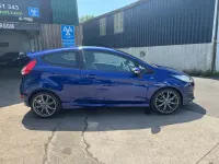 Used Ford Fiesta ST-Line 125 HP (91 kW) 2016 Blue Hatchback
