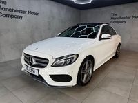Used Mercedes C250 AMG Line Premium Plus 2016 White Sedan