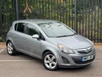 Used Vauxhall Corsa 90 HP (66 kW) 2013 Silver Hatchback