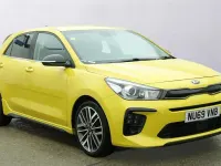 Used Kia Rio GT-Line S 2020 Yellow Hatchback