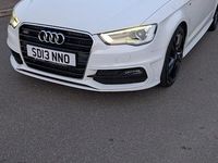 Used Audi A3 S-Line 2013 White Hatchback