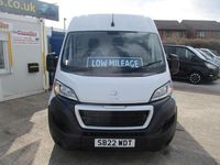 Used Peugeot Boxer 140 HP (102 kW) 2022 White Van