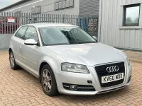 Used Audi A3 Performance 160 HP (117 kW) 2010 Silver Hatchback